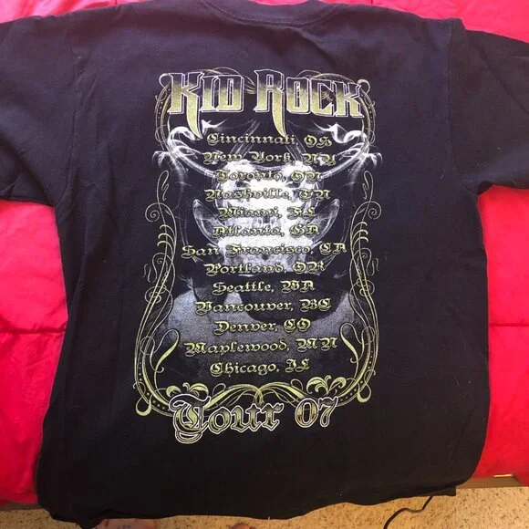 Vintage Kid Rock 2007 Tour T-shirt - Picture 2 of 3